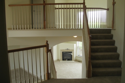 New Home Construction Loan in Van Buren Township MI - Steuer & Associates - Staircase_C