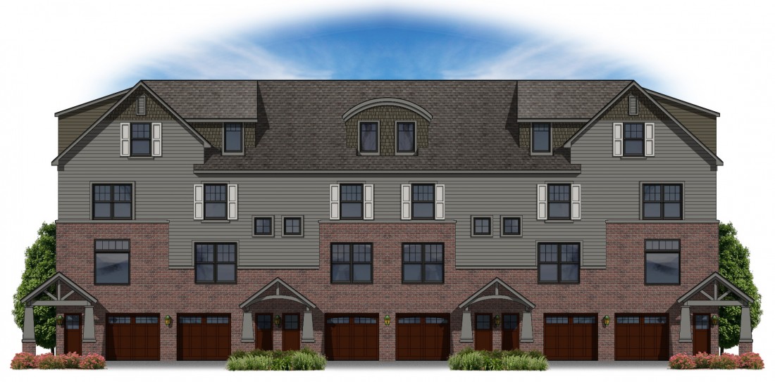 Primary Place Townhomes Downtown Auburn Hills | Steuer & Associates Inc - 6units